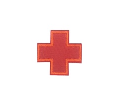 детальное фото Нашивка Strike "Красный крест медика без фона" 5см интернет-магазин "Планета страйкбола"
