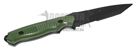 Нож тренировочный T&D Gerber-CFB с ножнами пластик олива (td018 od)