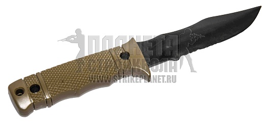 Нож тренировочный T&D SOG M37 пластик tan (td014 tn)