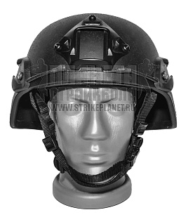 Шлем Kingrin MICH 2000 черный (hl-12-bk)