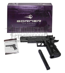 Borner Модель пистолета Power Win 304, пневматический