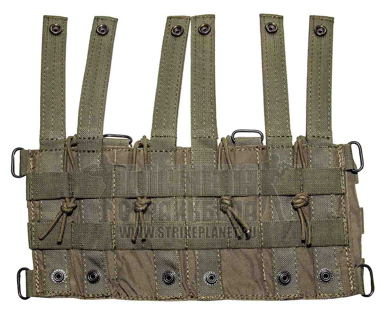 ССО Подсумок под 4 магазина АК, molle, олива купить в «Планете страйкбола»
