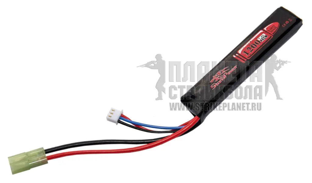 StormPower LIPO7.4V 1200MACH 25S