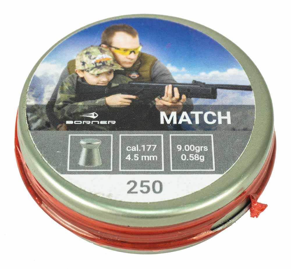 Borner 4.5MM 0.58GR 250SHT