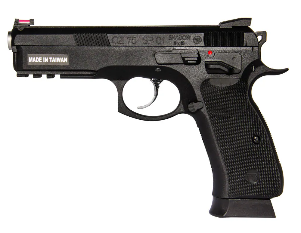 Пистолет KJW CZ SP-01 Shadow GBB, greengas (sp-01)