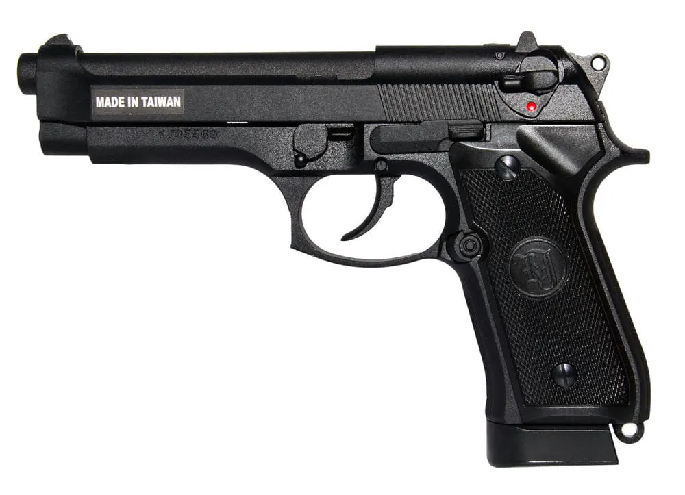 KJ Works Пистолет Beretta M9, greengas