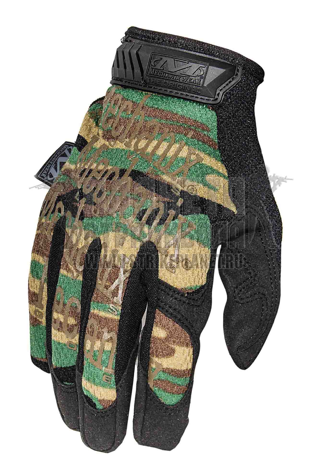 Перчатки Mechanix Original woodland XL