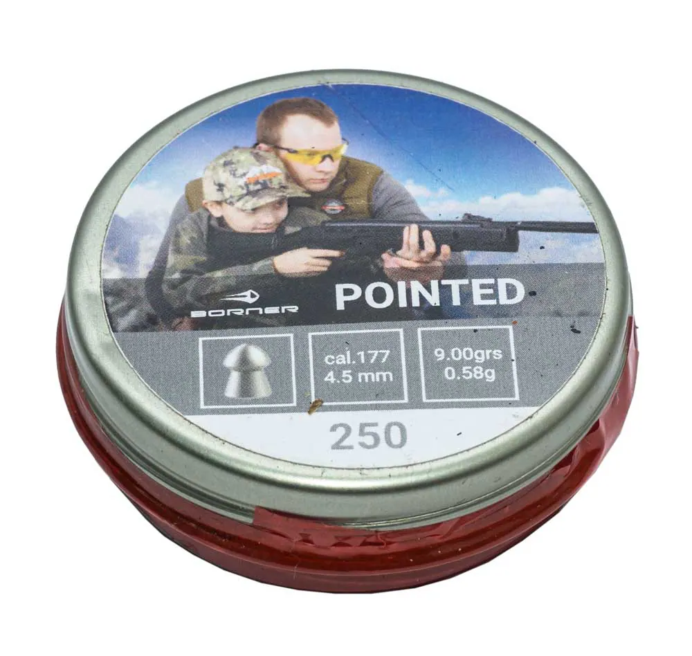 Borner 4.5MM 0.58GR 250SHT