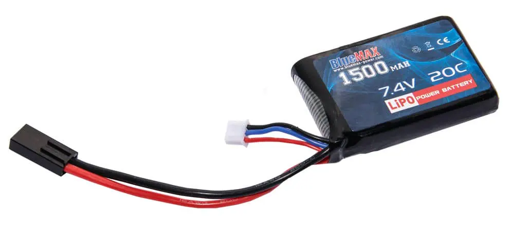 BlueMAX LIPO7.4V 1500MACH 20C 87979