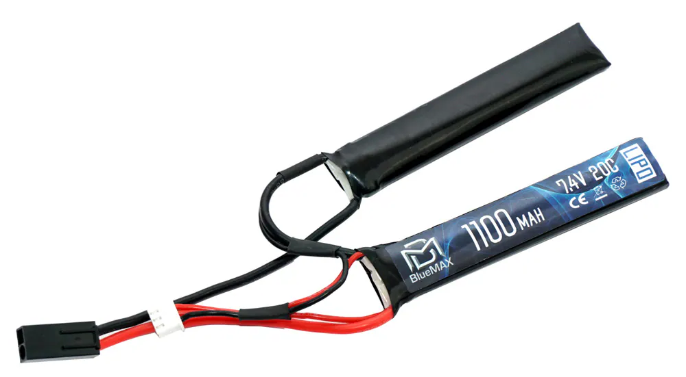 BlueMAX LIPO7.4V 1100MACH 20C 2
