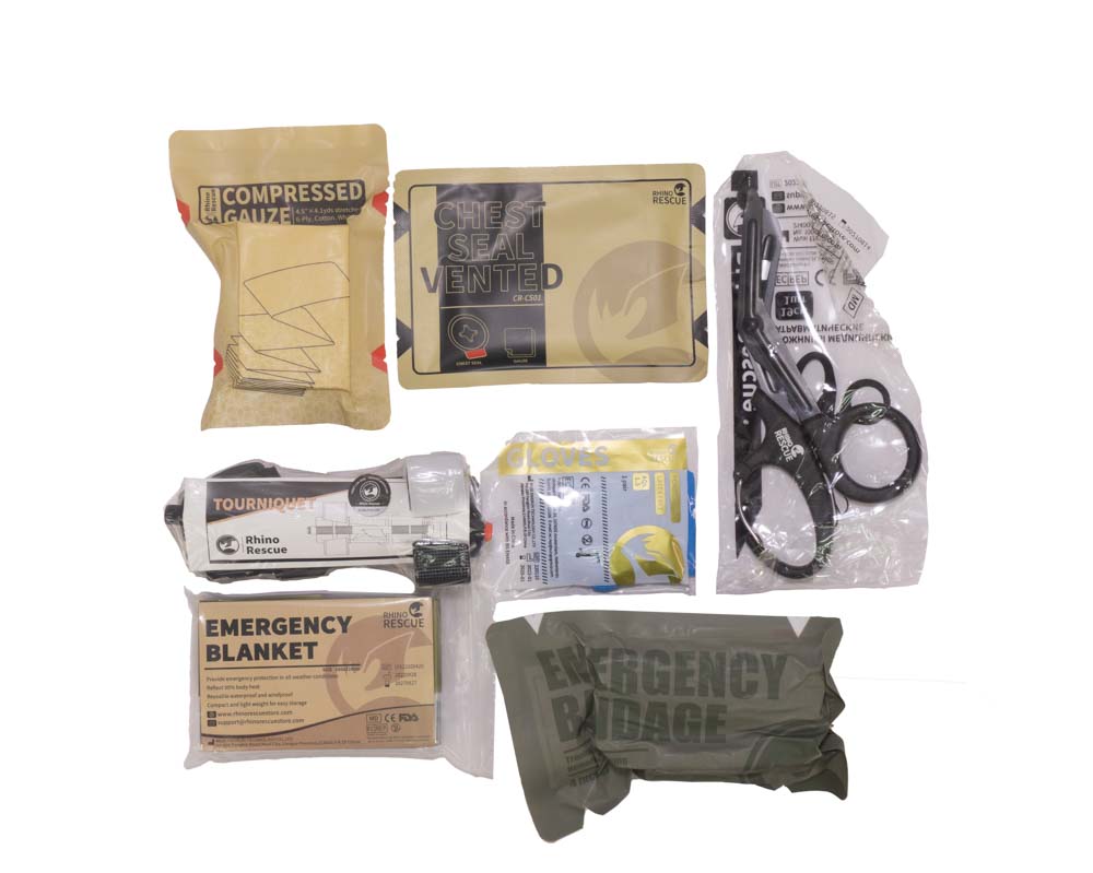 Personal Trauma Kit with Chito-SAM 100 Z-Fold Dressing  Trauma amp Severe  Bleeds  First Aid Online