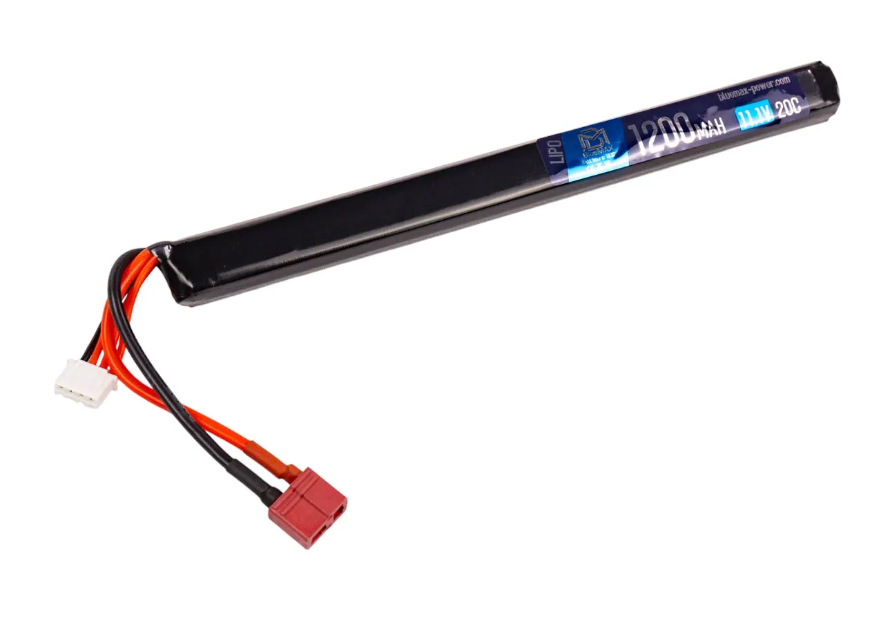BlueMAX LIPO11.1V 1200MACH 20S TCONNECTOR