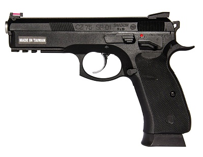 фото детально пистолет kjw cz sp-01 shadow gbb, greengas (sp-01) интернет-магазин "Планета страйкбола"