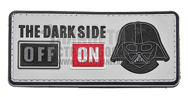 детальное фото Нашивка Zlo "The Dark Side" пвх интернет-магазин "Планета страйкбола"