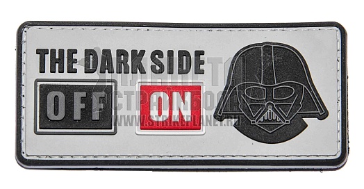 детальное фото Нашивка Zlo "The Dark Side" пвх интернет-магазин "Планета страйкбола"