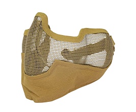 детальное фото для раздела Маска Kingrin с защитой ушей tan (ma-10-t) (уценка) интернет-магазин "Планета страйкбола»