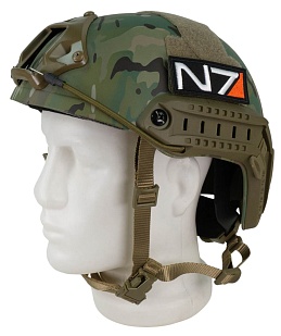 Нашивка Strike "N7" 80х30 мм