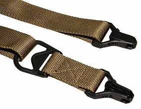 Ремень двухточечный Kingrin MS3 tan (sl-02-t)