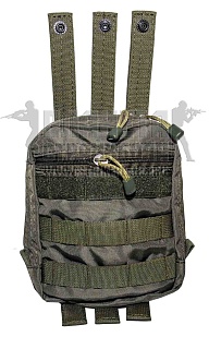 детальное фото Подсумок под аптечку ССО molle олива интернет-магазин "Планета страйкбола"
