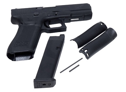 WE Пистолет Glock 17 Gen. 5, грингаз (WE-G001VB-BK)