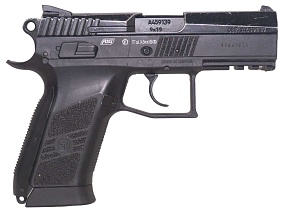 детальное фото для раздела Пистолет пневматический ASG CZ75 P-07 Duty NBB 4.5мм (Б/У) интернет-магазин "Планета страйкбола»
