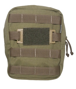 детальное фото Патч панель Strike 75 х 50 мм липучка велкро на MOLLE для нашивок / шевронов, пластик, олива интернет-магазин "Планета страйкбола"