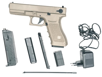Cyma Пистолет Glock 18C, электро, tan (cm030tn)