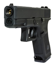 Пистолет WE Glock 19 Gen. 5, сменные накладки (we-g003vb-bk)