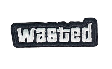 детальное фото Нашивка Strike "WASTED" 75 х 25 мм интернет-магазин "Планета страйкбола"