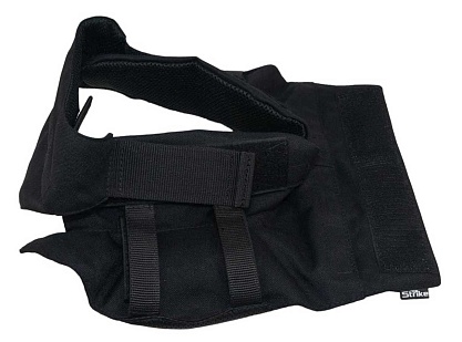 Защита шеи Strike, черный кордура