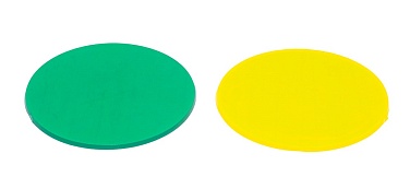детальное фото для раздела Светофильтры для фонаря 33мм, зеленый и желтый (Б/У) интернет-магазин "Планета страйкбола»