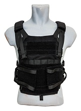 детальное фото Плитоносец Emerson Jumpable Plate Carrier 2.0 черный 500D (EM7436F) интернет-магазин "Планета страйкбола"