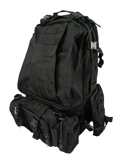 детальное фото Рюкзак рейдовый RusForce Climbing Army 50L, чёрный интернет-магазин "Планета страйкбола"