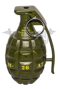 зажигалка zhong long в форме гранаты mk ii