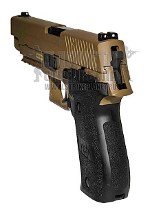 WE Пистолет Sig Sauer P226 Rail, greengas, tan (gp431)