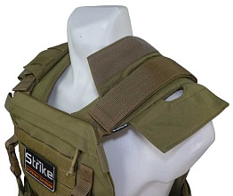 Плечевые подушки Strike, койот