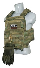 Петля Strike крепление для карабина на MOLLE, пластик, песочный