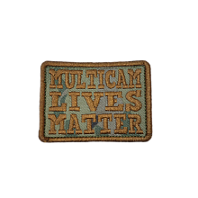детальное фото для раздела Нашивка "Milticam Lives Matter", (Б/У) интернет-магазин "Планета страйкбола»