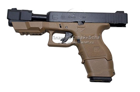 WE Пистолет Glock 33, tan
