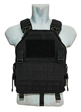 детальное фото Плитоносец Emerson LVAC ASSAULT черный (EM7404BK) интернет-магазин "Планета страйкбола"