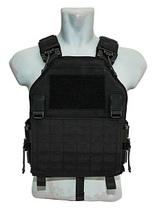 детальное фото Плитоносец Emerson LVAC ASSAULT черный (EM7404BK) интернет-магазин "Планета страйкбола"