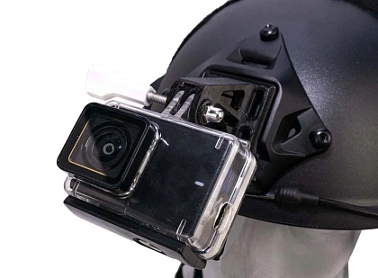 Крепление камеры GoPro Strike на шлем (Rhino / NVG) длинное