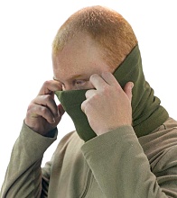 Баф Strike с утяжкой, флис 220, хаки