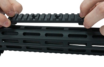 Планка picatinny Strike 135 мм универсальная, 3D печать пластик