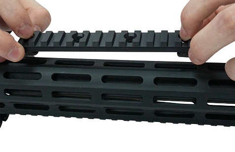 Планка picatinny Strike 135 мм универсальная, 3D печать пластик