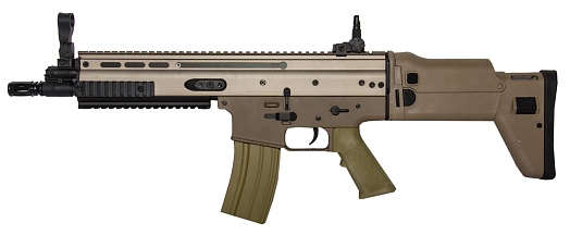 фото детально dboys автомат scar-l, tan интернет-магазин "Планета страйкбола"