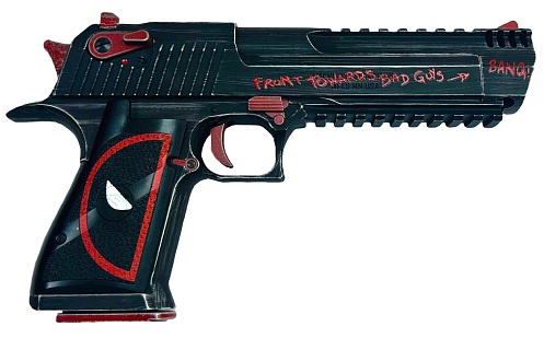 Пистолет Cybergun Desert Eagle L6 DeadPool Edition, greengas