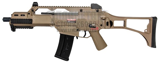 фото детально ares автомат g36c, blowback, tan (ar-056) интернет-магазин "Планета страйкбола"