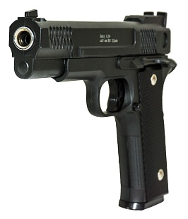 Galaxy Пистолет Smith & Wesson 945 с кобурой, спринг (g20+)