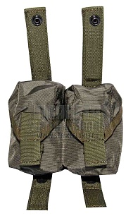 детальное фото Подсумок под 2 гранаты ССО Ф1/РГД-5/РГО/РГН molle олива интернет-магазин "Планета страйкбола"